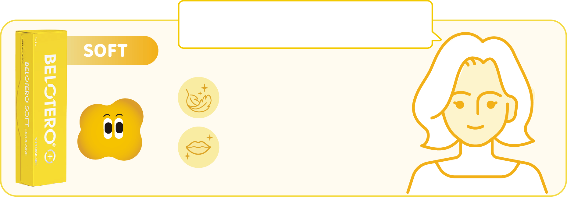 Belotero SOFT 柔軟型玻尿酸產品特色圖